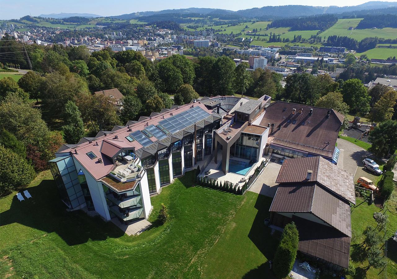 Grand Hotel Les Endroits La Chaux De Fonds Eksteriør billede